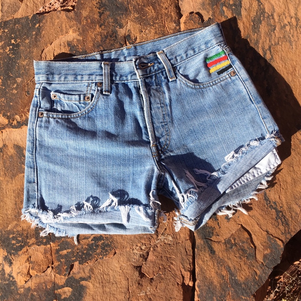 High Waist Levi’s Jean Short